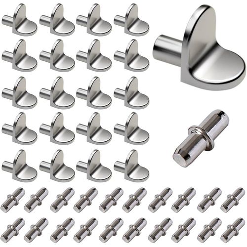 40 Pièces Taquet Etagere,Support Etagere,Support Etagere Murale,Taquets Pour Etagères,Fixation Etagere,Fixation Etagere Murale,Support Etagere Armoire,Pour Armoires,Vitrines,Meubles,2 Styles