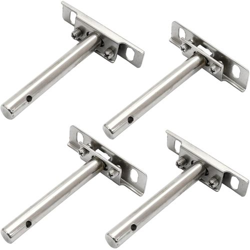 Etagere Murale Fixation Invisible,Support Etagere Murale 4 Pièces,Support Etagere 93mm,Support Etagere Invisible,Fixation Etagere Invisible