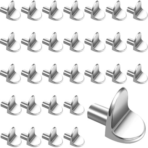 Support D'étagère Pour Étagères De 5mm,Support De 40 Étagères D'angle Pour Étagères,Armoires