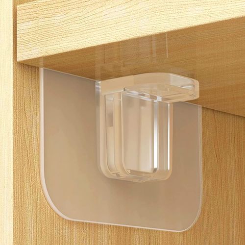 Widream 16 Pcs Support D'étagère De Garde-Robe,Étagère De Rangement De Garde-Robe,Chevilles Adhésives De Support D'étagère,Pour Étagères De Cuisine,Armoires