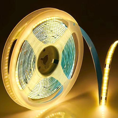 Ruban Cob-Bande Adhésives Autocollante,Bande Led Blanc Chaud 3000k À Batterie,Guirlande Lumineuse Led Avec Batterie,Pour Décoration De Fête À Domicile.(3m)