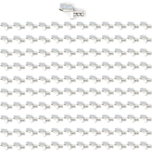 Goupilles De Support D'Étagère Avec Tampón En Silicone Ø 5Mm Consoles Et Taquets Pour Étagères En Bois Et Verre Cuisine Placard Meuble 120 Pièces