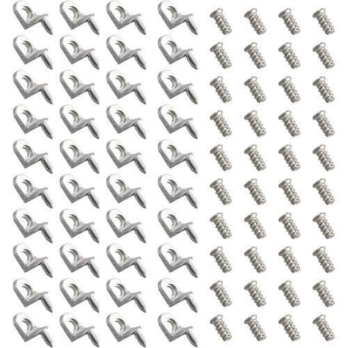 40 Pièces Taquet Étagère Support,Taquet Etagere 5mm,Taquets Pour Étagères,Supports De Sol En Forme De L,Pour Étagère De Cuisine,Bibliothèque,Armoire,Meuble