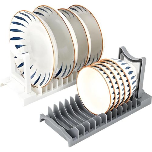 2 Pièces Egouttoir Vaisselle,Evier Egouttoir Petit,Support Pour Assiettes,Range Couvercle,Egouttoir Vaisselle Pliable Pour L'évier,Porte-Couverts,Egoutoire Pliable Plastique