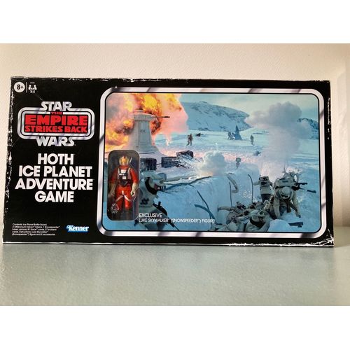 Esb Hoth Ice Planet Adventure Game Hasbro 2020 + Exclusive Figure