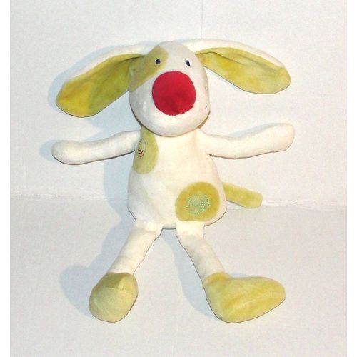 Doudou Chien Cocard Spirale Vert Anis Sucre D Orge