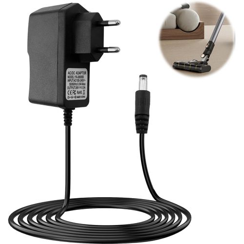 Chargeur 26V Pour Aspirateur Hoover H-Free ¿ Compatible Avec Modèles Hf122Rh,Hf122Gpt,H-Free 200,500,700,800,Hf522Npw,Hf522Sfp ¿ Adaptateur Secteur Puissant Et Durable,Longueur 1.8M