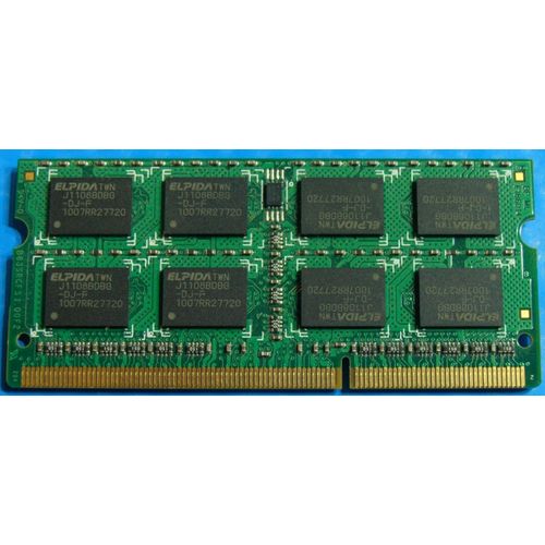 2Go RAM SODIMM Elpida J1108BDBG-DJ-F 2Rx8 PC3 1333 MHZ