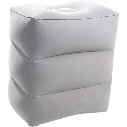 3pcs Tapis Gonflable Oreiller De Vol Tabouret De Pied De Camping Repose-Pieds Hamac Avion Repose-Pieds Oreiller De Jambe Oreiller De Cou De Mouche Lit De Voyage Oreiller De Hanche