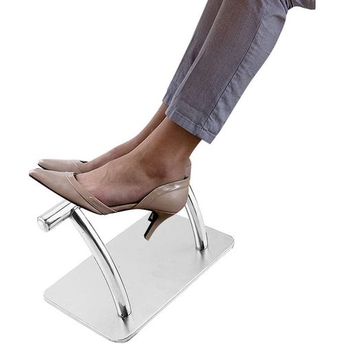 Repose-Pieds Professionnel En Acier Inoxydable Antidérapant Pour Salon De Coiffure,Salon De Beauté,Spa,Salon De Beauté