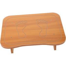 Repose-Pieds Sous Le Bureau Repose-Pieds En Bois Antidérapant Pour Le Bureau À Domicile Confortable Et Robuste