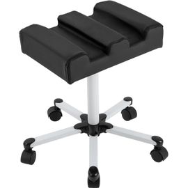 Tabouret De Pédicure,Repose-Pieds,Avec Roulettes,Hauteur Réglable De 50 À 70cm,Pour Salon,Spa,Magasins De Soins Des Pieds