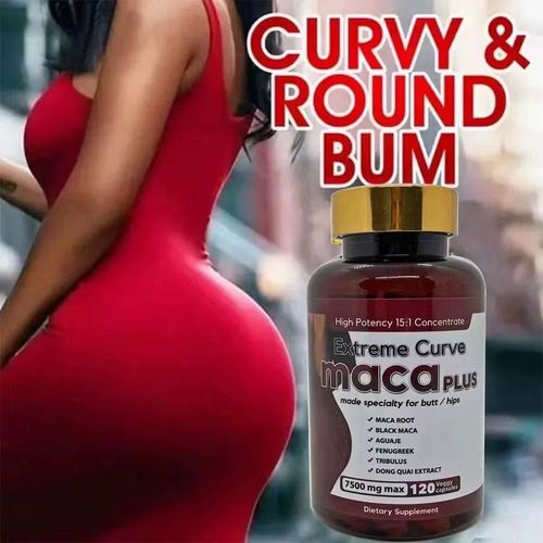 Macca Plus Puissant Curves 15000mg Pour Grossir Des Fesses Et Des Hanches 