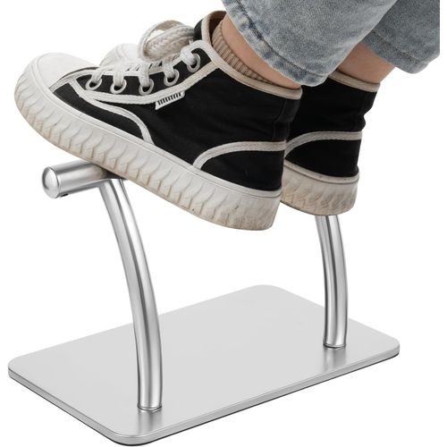 Repose-Pieds Mobile En Acier Inoxydable Pour Coiffeur,Salon De Coiffure,Salon De Beauté,Salon De Manucure,29,5x19x20,5cm