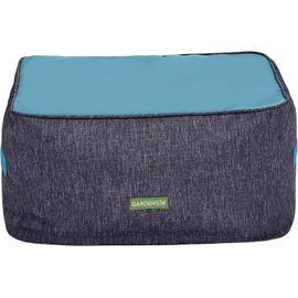 Grand Pouf Bean Bag | Repose-Pieds Rectangulaire Confortable Pour Intérieur/Extérieur | Résistant À L'eau Et Aux Intempéries | Matériau Protégé Contre Les Uv,Durable Pour Jardin (Sarcelle)