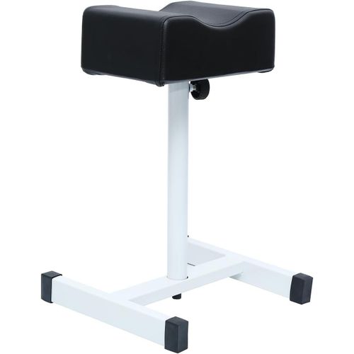 Tabouret De Pédicure,Repose-Pieds,Hauteur Réglable De 46 À 68cm,Pour Repose-Jambes,Salon De Beauté Et Salon De Manucure,Dimensions Du Coussin De Repose-Pieds : 26x16x9cm (Noir)
