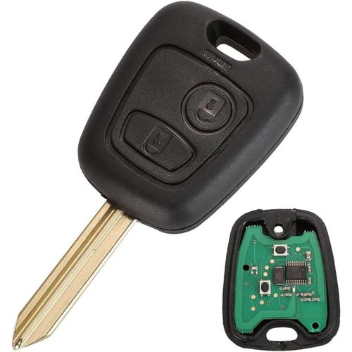 Clé Complète Avec Électronique À Programmer Compatible Avec Saxo Xsara Picasso Berlingo Partner Expert Boxer Coque Télécommande Vierge @Proplip