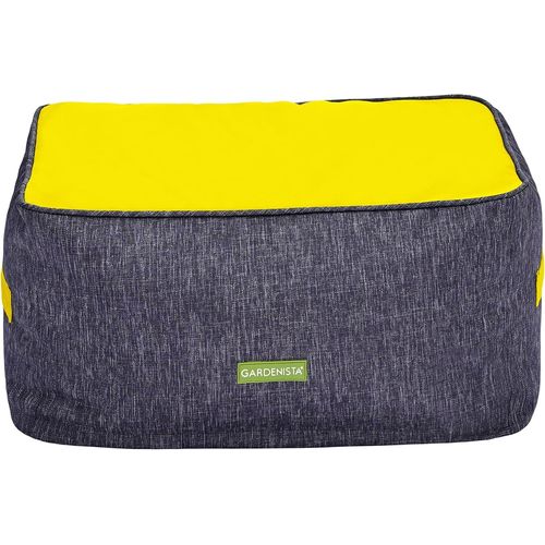 Grand Pouf Bean Bag | Repose-Pieds Rectangulaire Confortable Pour Intérieur/Extérieur | Résistant À L'eau Et Aux Intempéries | Matériau Protégé Contre Les Uv,Durable | Pour Jardin (Or)