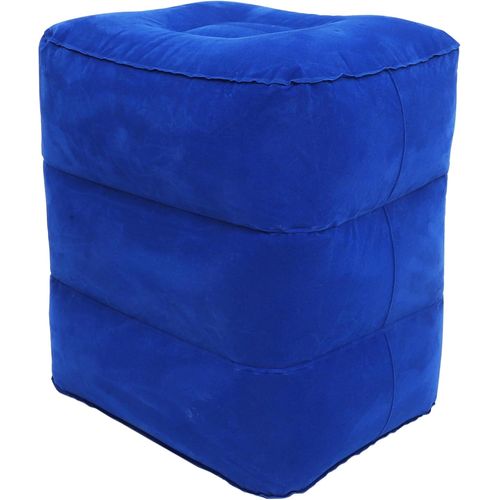 1 Pc Pouf Pliant Voiture Coussin De Voyage Ajustable Avion Mer Travel Bed S Travel Bed Seat Oreiller Repose-Pieds Oreiller De Coussin De Pied Flocage