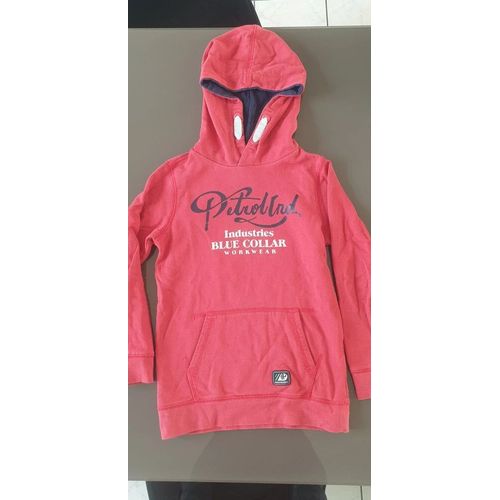 Sweat Rouge Petrol Industrie 8 Ans