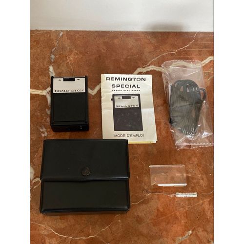 Ancien Rasoir Électrique Remington Special Vintage Complet