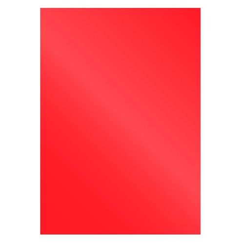Fellowes Chromolux - Papier cartonné - brillant - A4 (210 x 297 mm) - rouge - 250 g/m² - 100 unités couverture à reliure