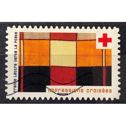 Croix Rouge 2022 - Impressions Croisées Obl - France Année 2022 - Brn83 - N33216