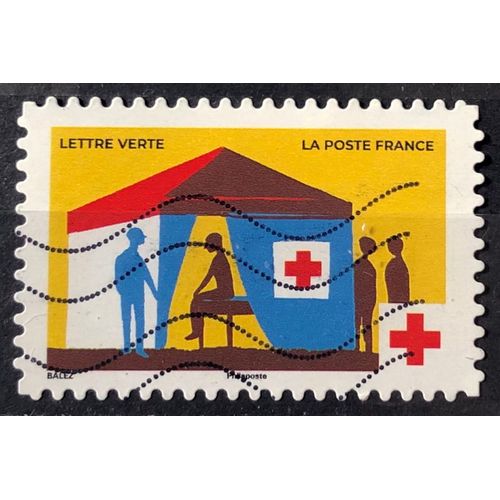 Croix Rouge 2023 - Dessin Accueil Obl - France Année 2023 - Brn83 - N33218