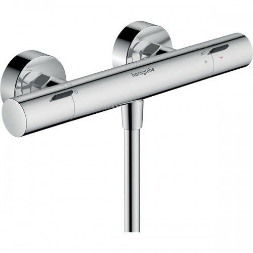 Mitigeur de douche thermostatique Ecostat fine chromé HANSGROHE