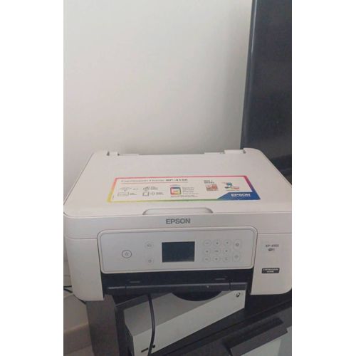 Imprimante connectée au wifi et utilisable avec un téléphone portable. Marque : Epson XP-4155