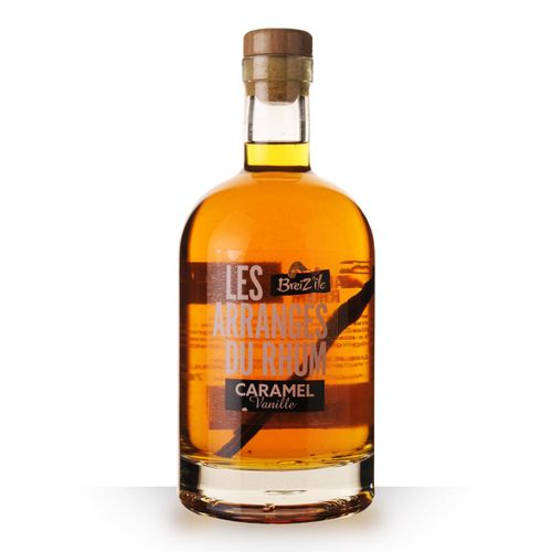 Rhum Breiz'ile Les Arrangés Du Rhum Caramel Vanille 70cl
