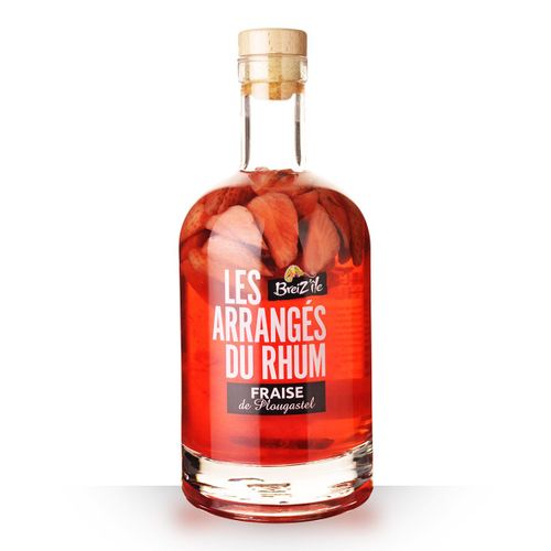 Rhum Breiz'ile Les Arrangés Du Rhum Fraise De Plougastel 70cl