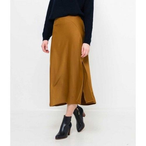 Jupe Midi Satinée