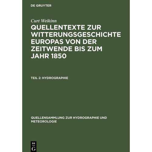 Hydrographie