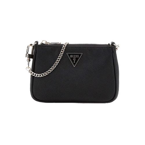 Sac bandoulière Guess Saffiano Femme Noir