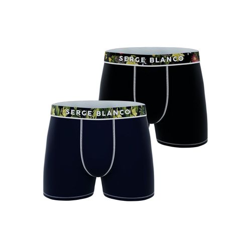 Lot De 2 Boxers Coton Homme Flower