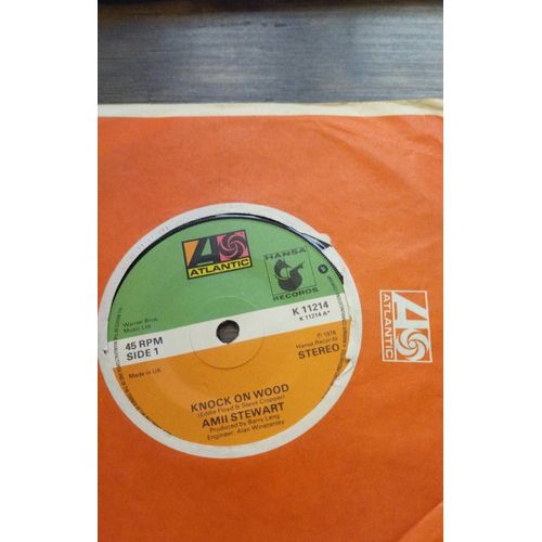 Amy Stewart . Knock On Wood . 45 Tours Import England . 1978