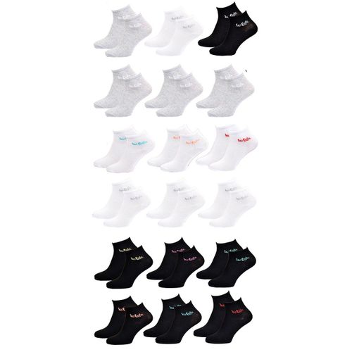 Chaussettes Courtes Femme Lee Cooper Qualité Et Confort-Assortiment Modèles Photos Selon Arrivages- Opale Pack De 12 Paires Surprise