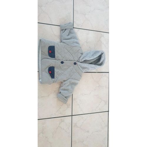 Manteau Bébé Gris 1mois