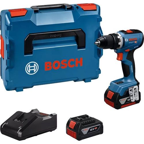 Perceuses-visseuses sans-fil GSR 18V-65 - BOSCH - avec 2 batteries 18V 5.0Ah - chargeur - L-Boxx - 06019N3203