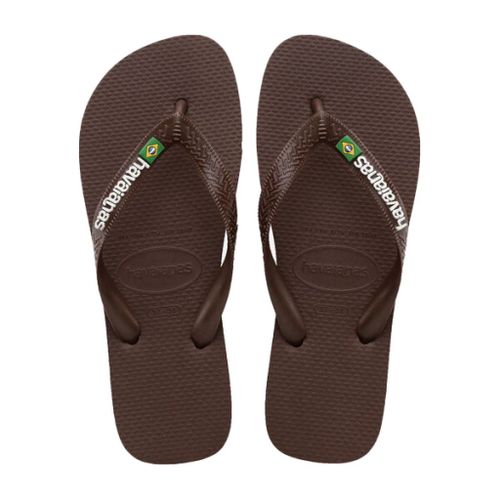 Havaianas Brasil Logo Colour Marron