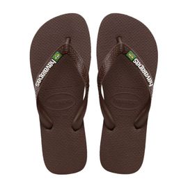 Havaianas Brasil Logo Colour Marron
