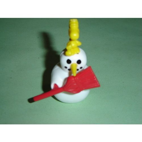 Kinder - Série : Die Peanuts (Snoopy), 1999 - K00 N. 56 / K00n56 : Woodstock (Bonhomme De Neige)
