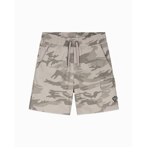 Black Bananas Enfants Camo Cargo Short