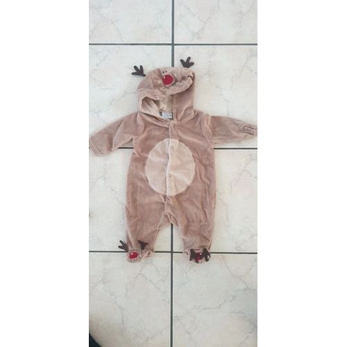 Pyjama Bébé Renne 0-3mois