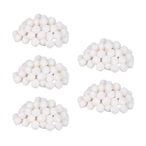 5X Piscines Balles de Filtration Portable Cartouche de Coton Sec Humide Nettoyer Le Filtre Du R¿¿servoir 200g