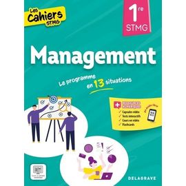 Management 1re Stmg Cahiers Stmg - Pochette Élève