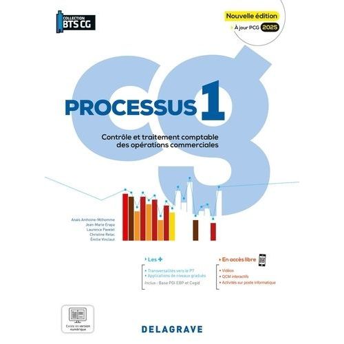 Processus 1 : Contrôle Et Traitement Comptable Des Opérations Commerciales Bts Comptabilité Gestion - Pochette Élève