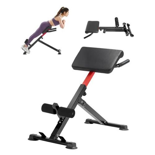 Banc De Musculation Multifonction-Vevor-Banc D'hyperextension-Chaise Romaine-Équipement D'exercice Pour Fessiers-Capacité 113 Kg