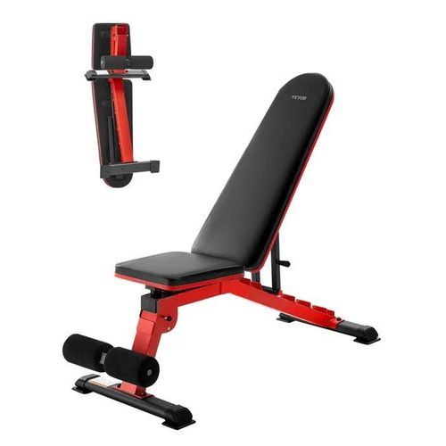 Banc De Musculation-Vevor-Charge 544 Kg-Avec Pliage Et Réglage Rapides-Pour Entraînement Complet Du Corps, Gym, Domicile